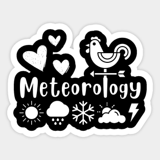 Weather Forecasting Future Meteorology Gift Sticker